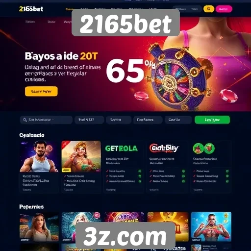 Acessibilidade e usabilidade do site 2165bet